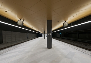 Löwenstrasse: Zurich's second through station opened in 2014. (Photo: © SBB/Dorothea Müller)