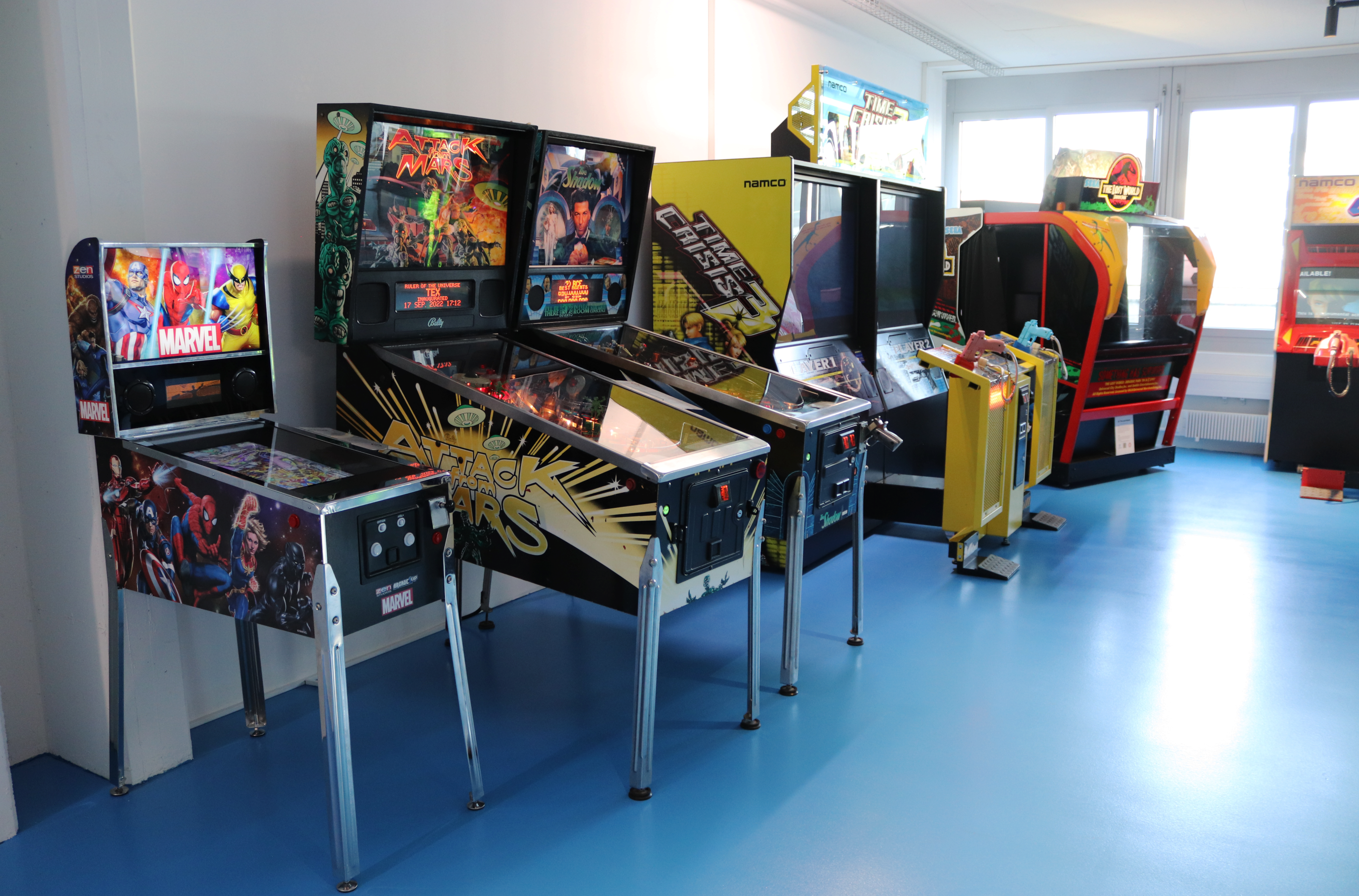 Spiele im GamePlaza Videospielmuseum