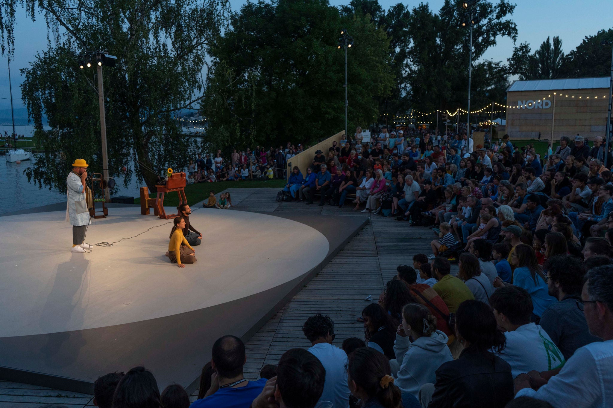 Auftritt am Theater Spektakel