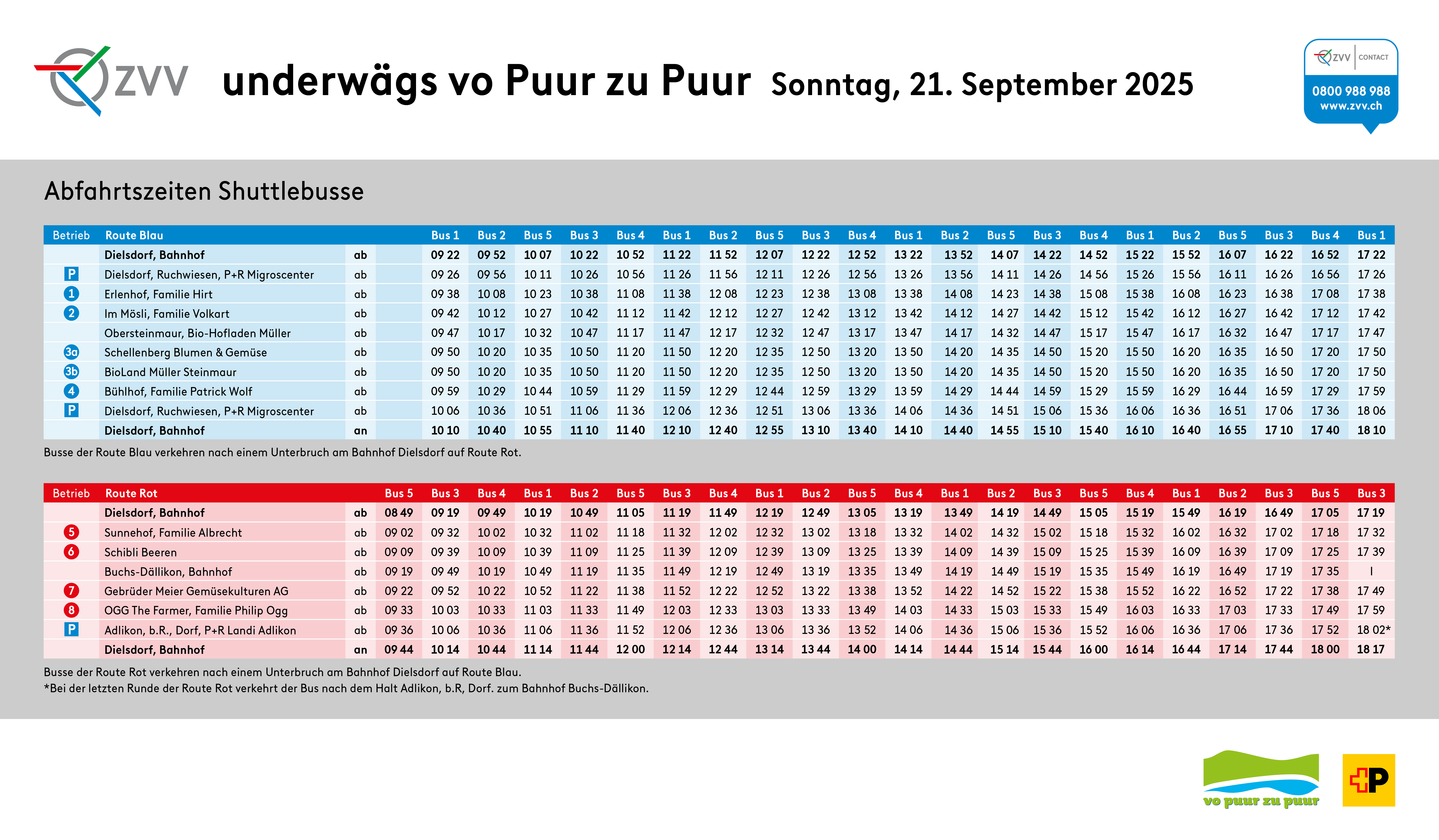 Fahrplan vo puur zu puur