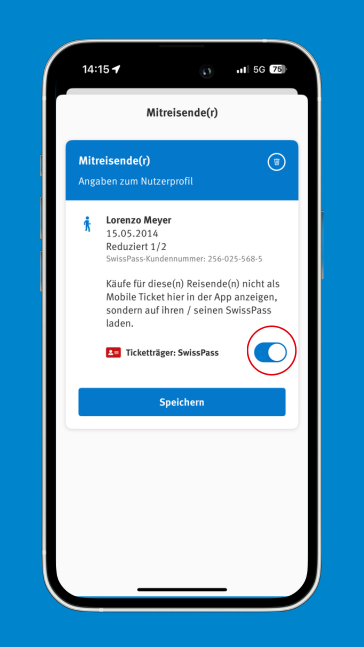 ZVV-App neue Startseite - Mitreisender SwissPass ZVV-App neue Startseite - Mitreisender SwissPass