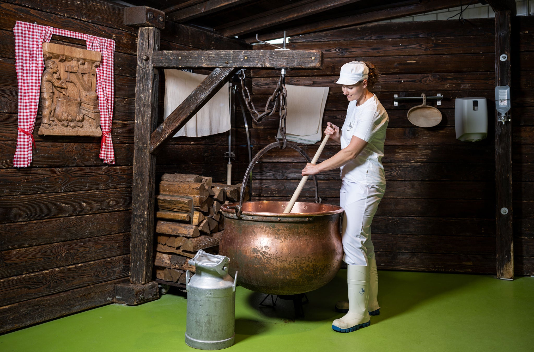 Margaritha Lüönd von der Milchmanufaktur Einsiedeln