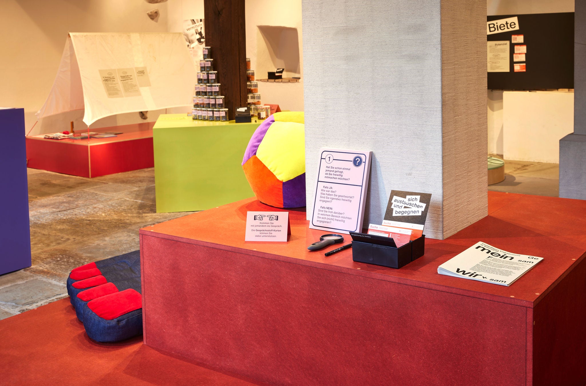 Ausstellung Gemeinsam wirksam im Ortsmuseum Küsnacht.