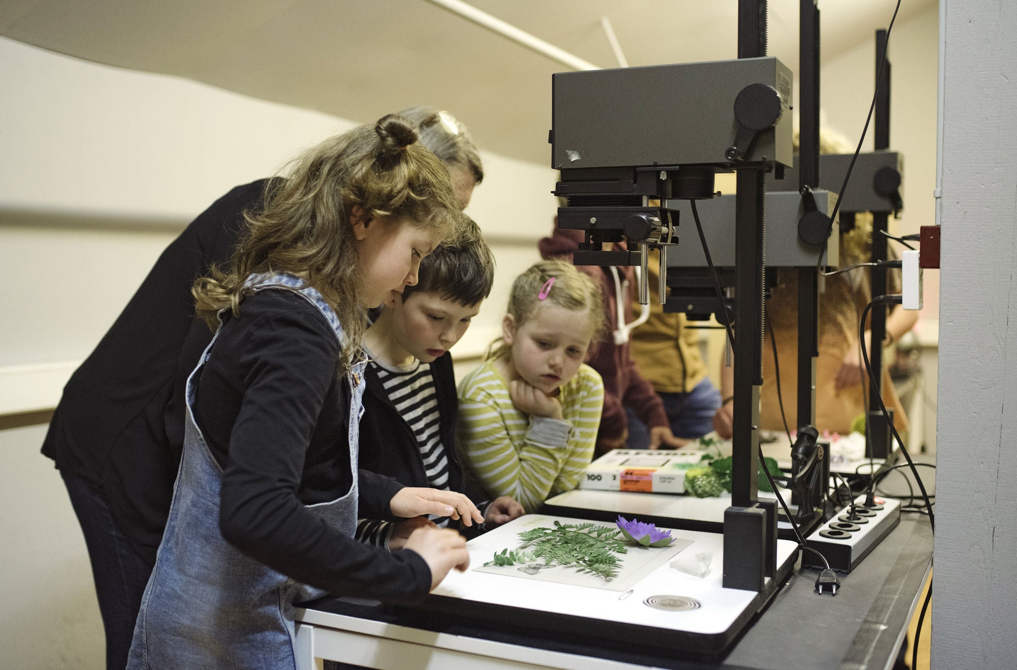 Kinder im Fotomuseum Winterthur