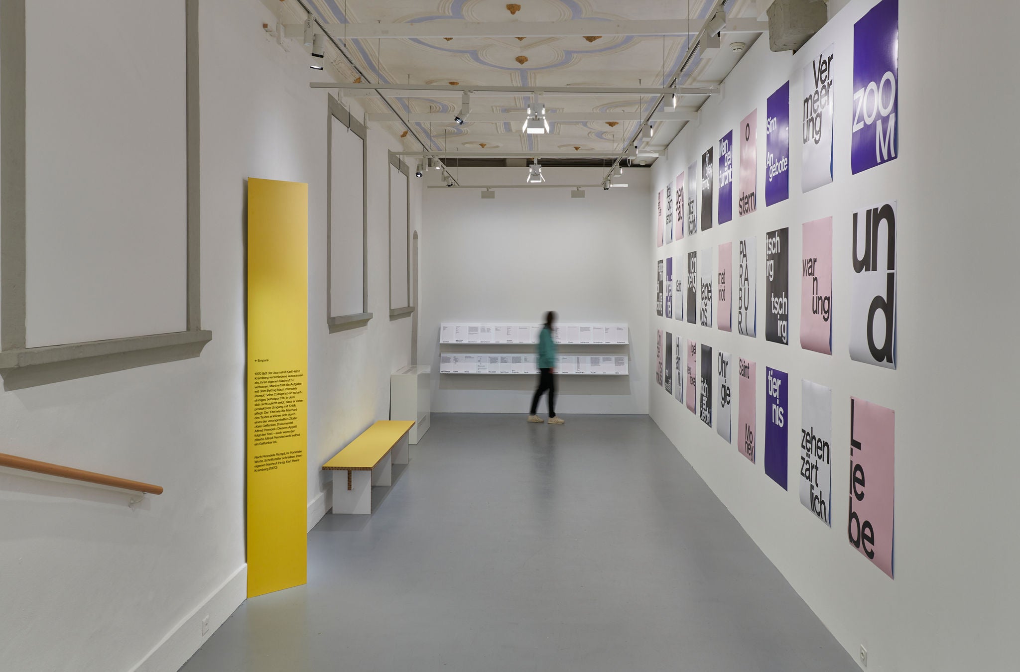 Eine Ausstellung im Strauhof Literaturmuseum