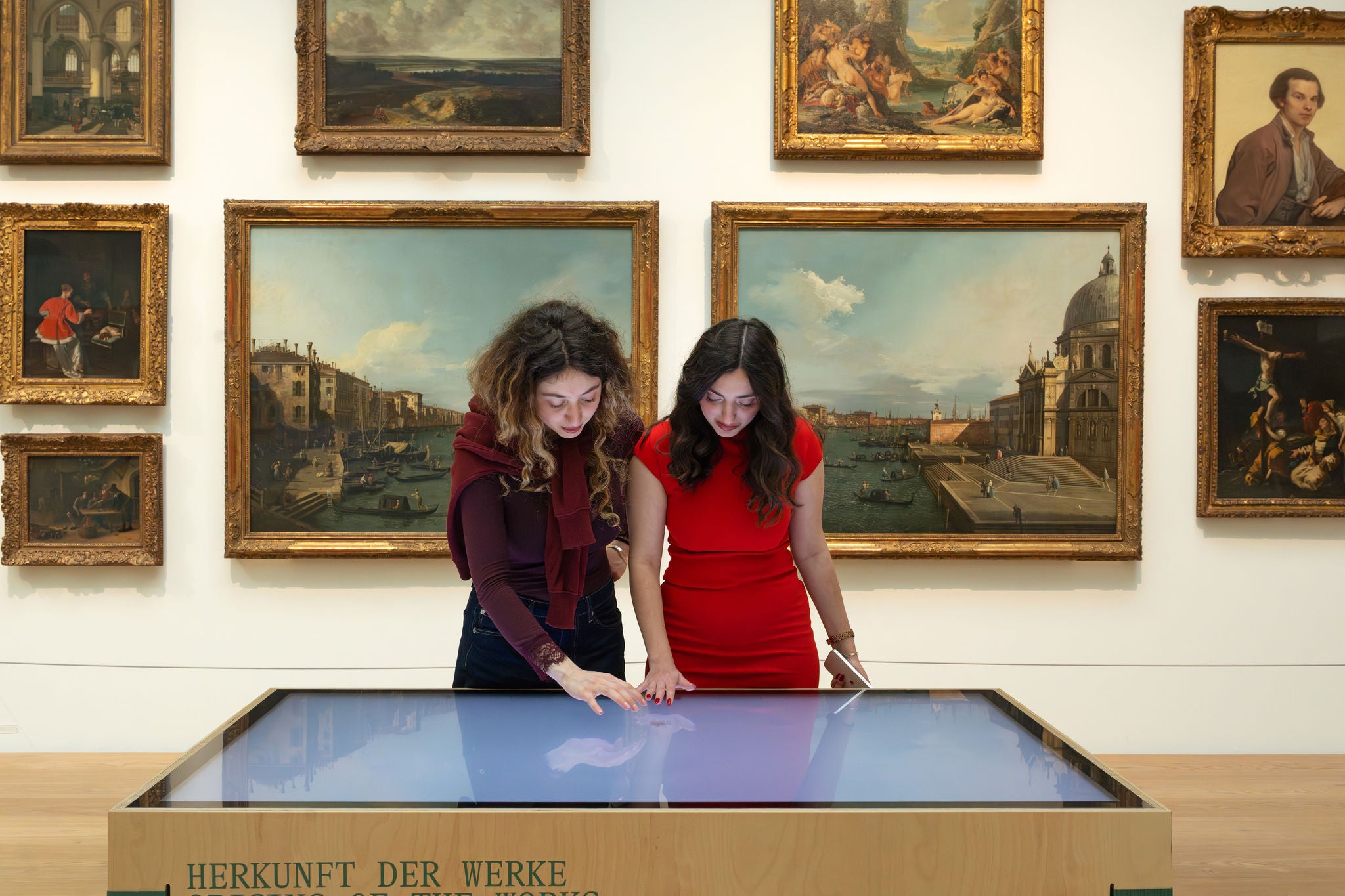 Zwei Frauen in der Sammlung Bührle im Kunsthaus Zürich