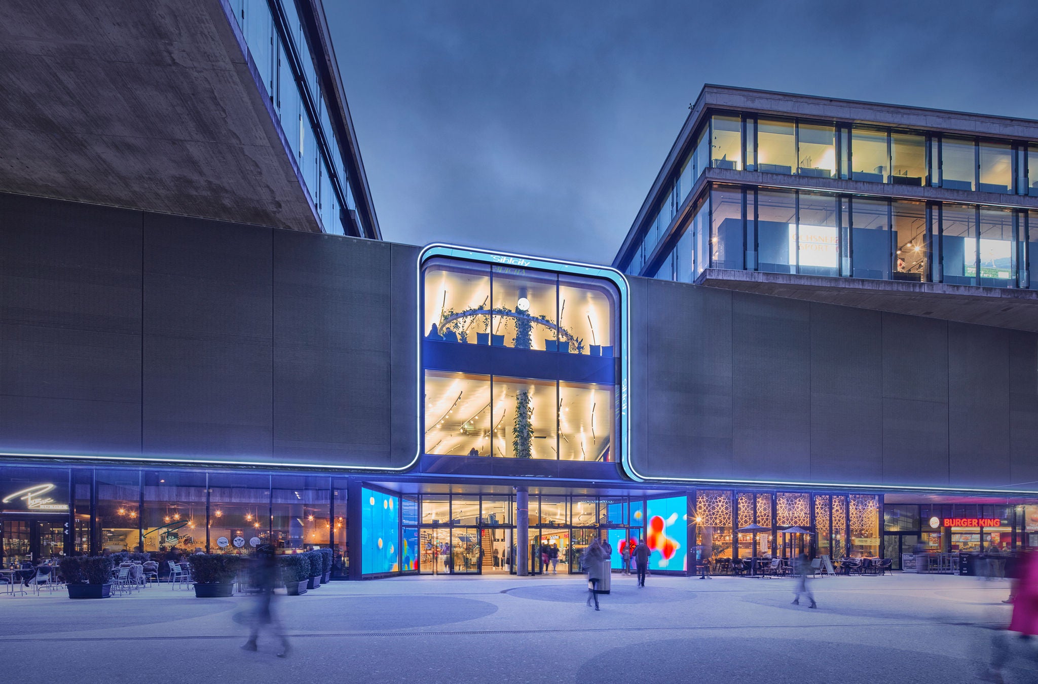 Einkaufszentrum Sihlcity Zürich von aussen