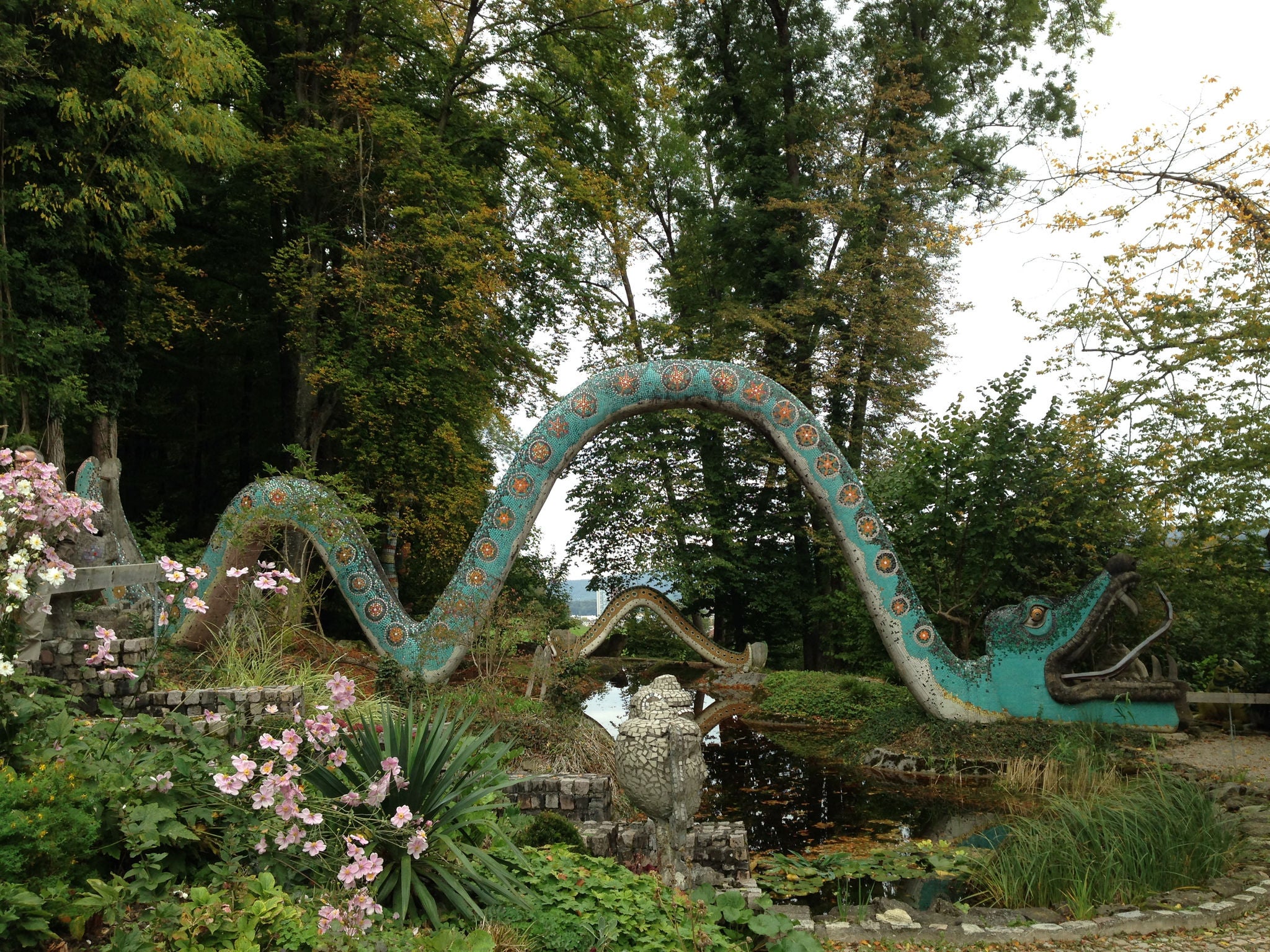Statue im Bruno-Weber-Park