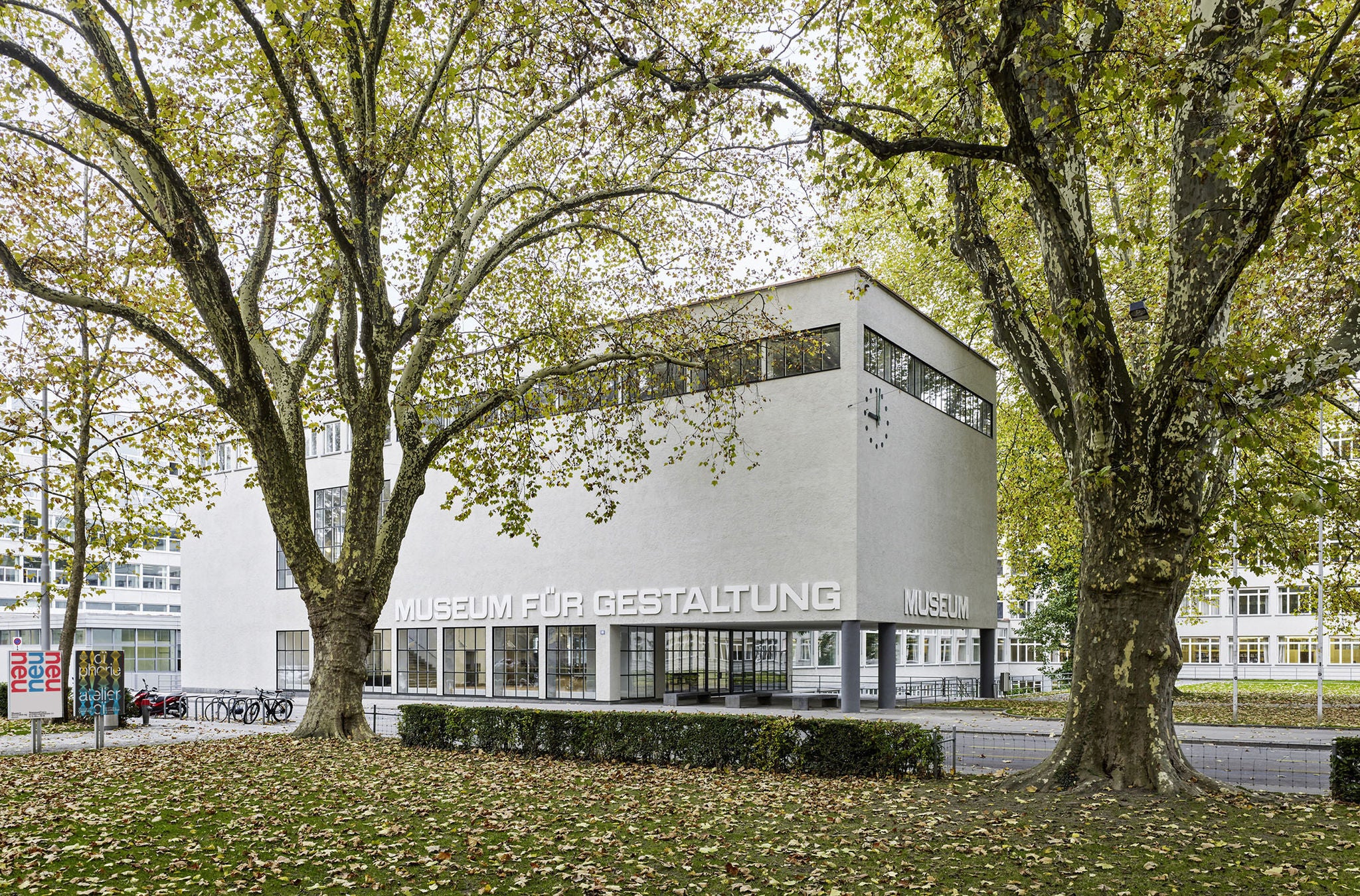 Das Museum für Gestaltung von aussen.