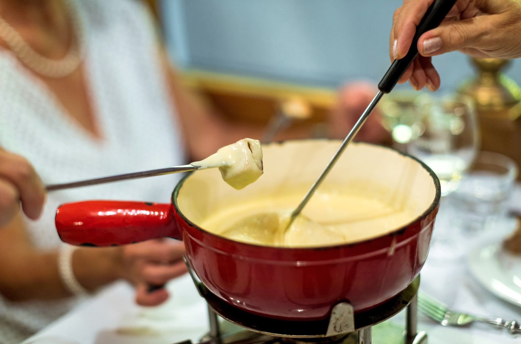 Fondue in der VBZ-Event-Linie Zürich
