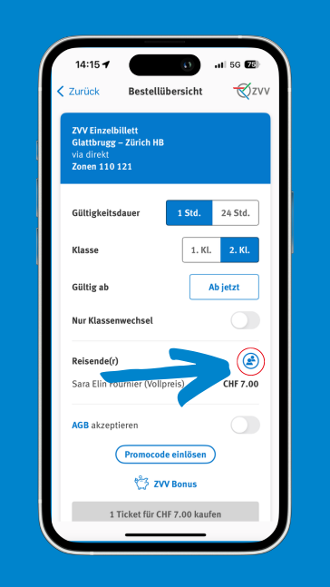 ZVV-App neue Startseite - Einzelticket Reisende ZVV-App neue Startseite - Einzelticket Reisende