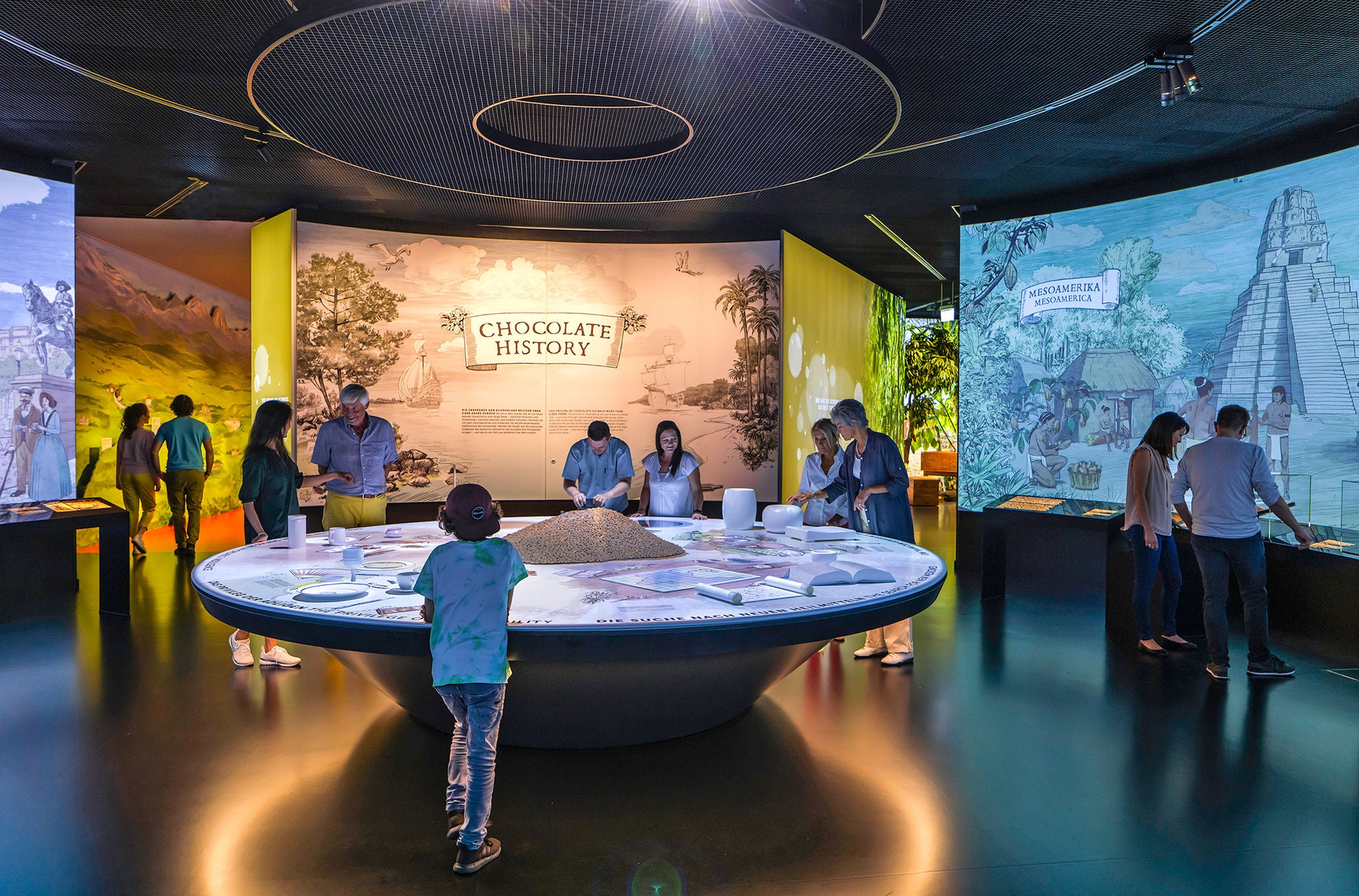 Ausstellung im Lindt Home of Chocolate