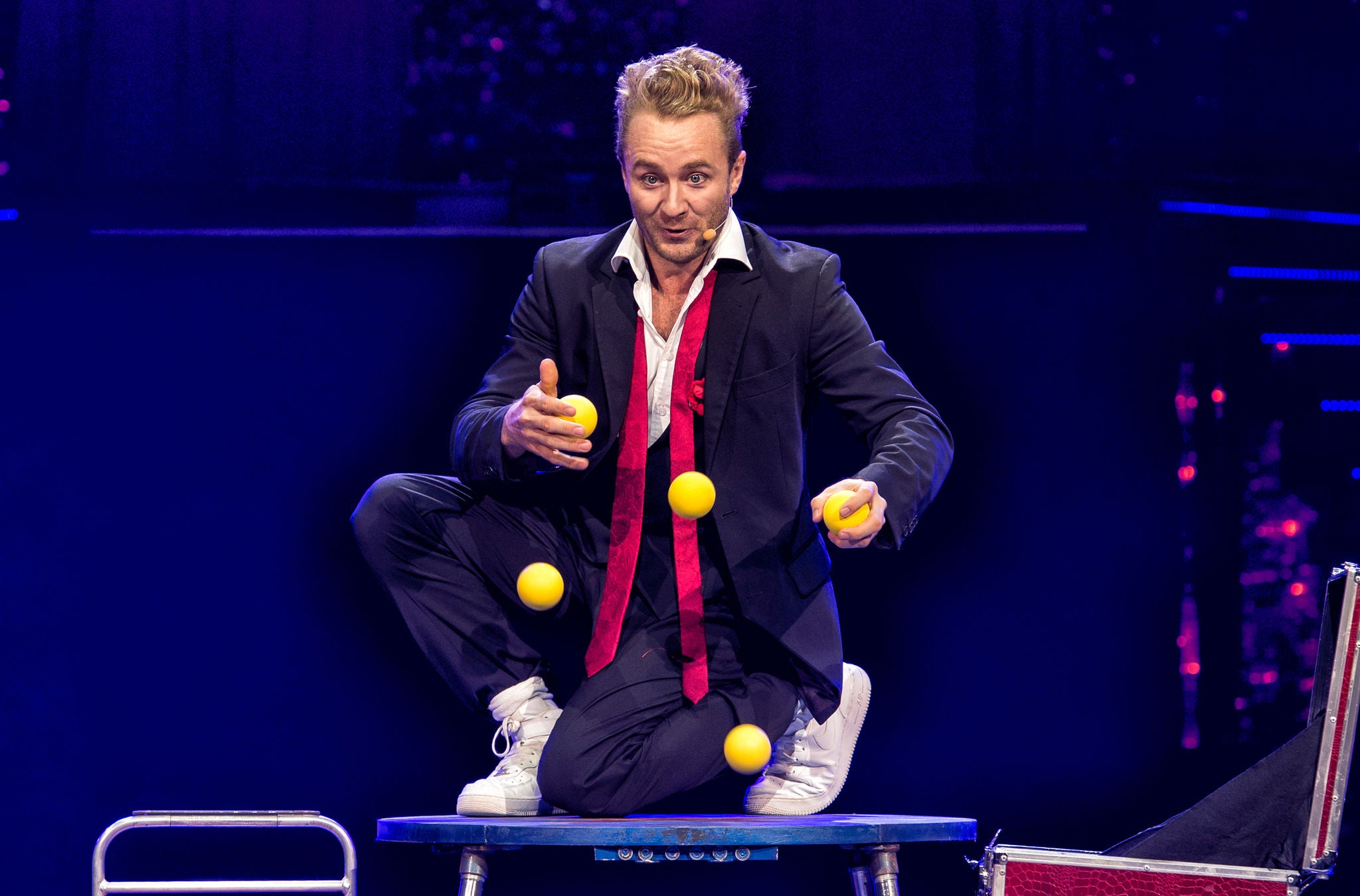Die Bühnenshow Esprit im Salto Natale
