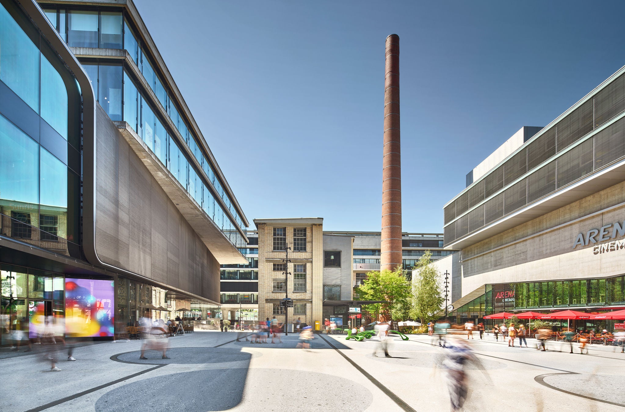 Einkaufszentrum Sihlcity Zürich und Arena Cinemas von aussen