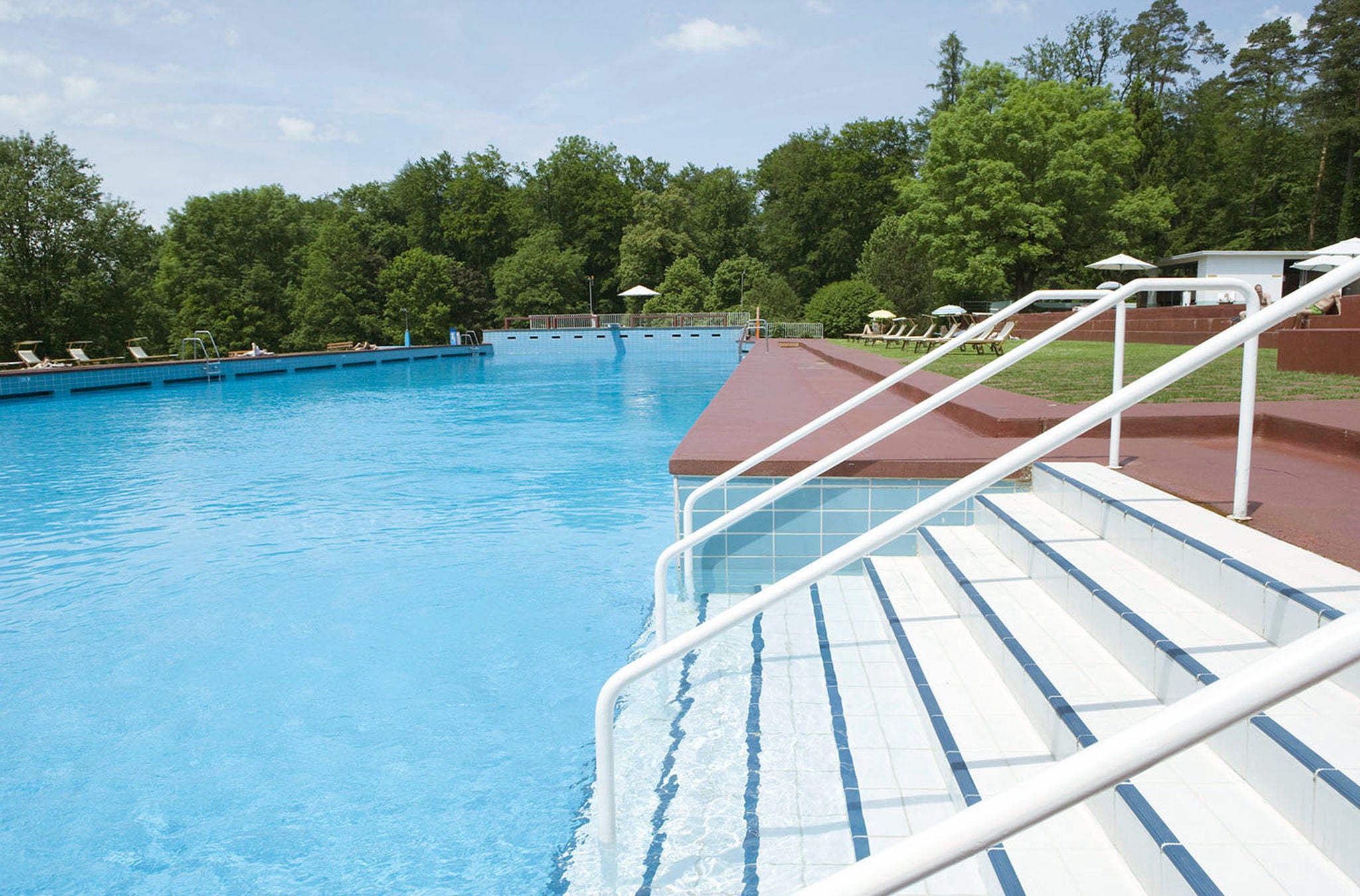 Das Dolder Freibad in Zürich