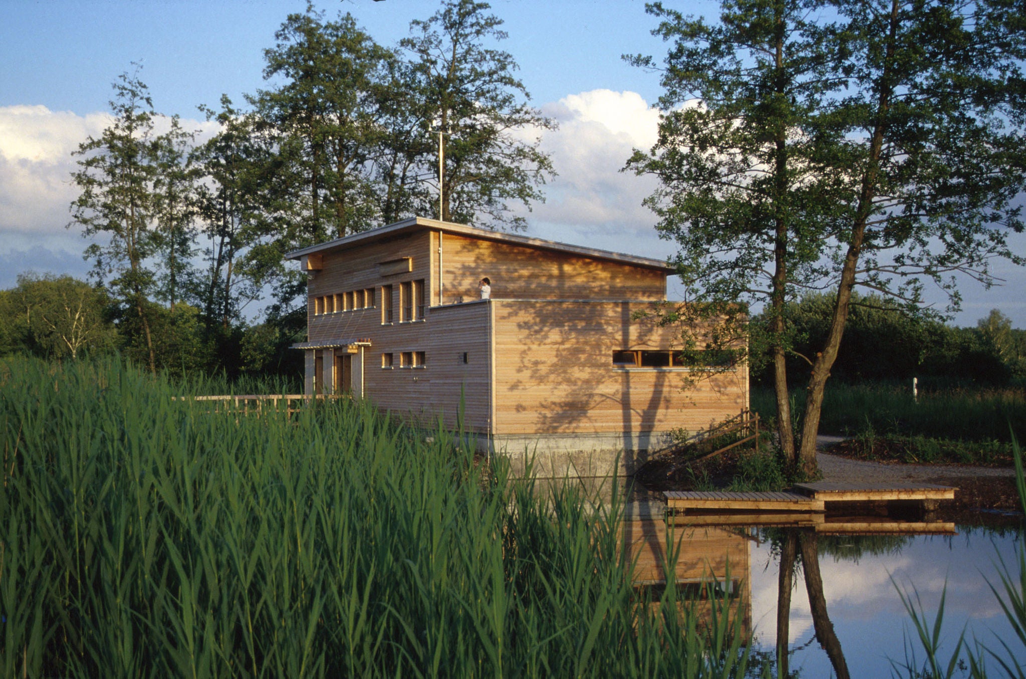 Station im BirdLife Naturzentrum Neeracherried