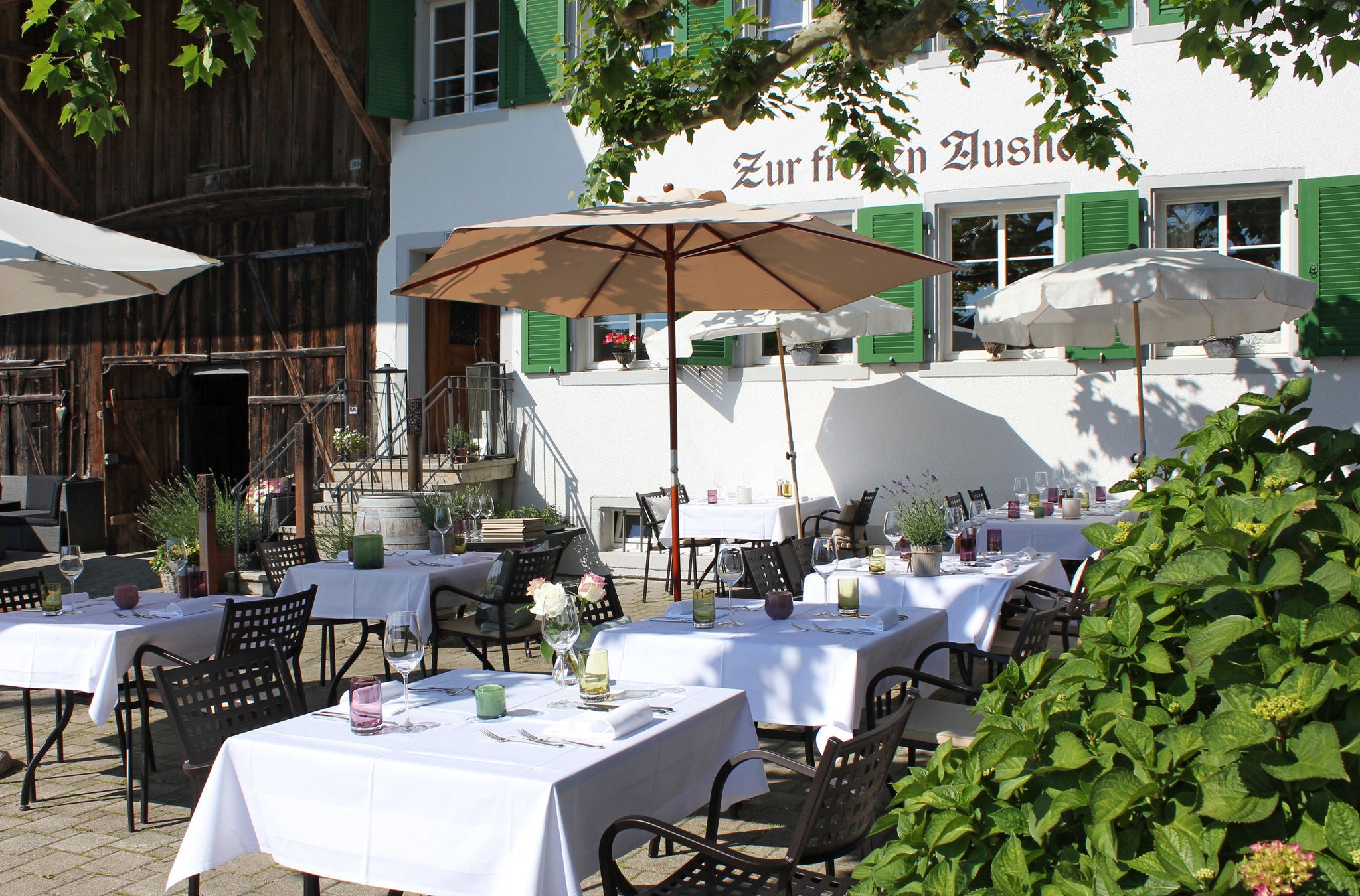 Restaurant First auf der Wanderung von Fehraltorf nach Billikon.