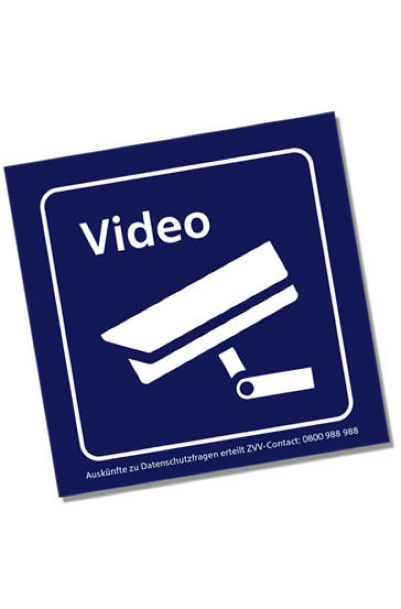 Bild vom Video-Kleber.