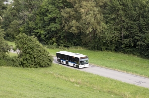Bus der VBG auf dem Weg nach Regensberg