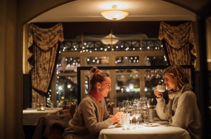 Romantisches Abendessen im Seehotel Sonne in Küsnacht