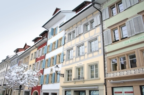 Winterthurer Altstadt im Winter