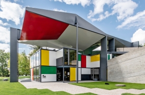Der Pavillon le Corbusier von Aussen