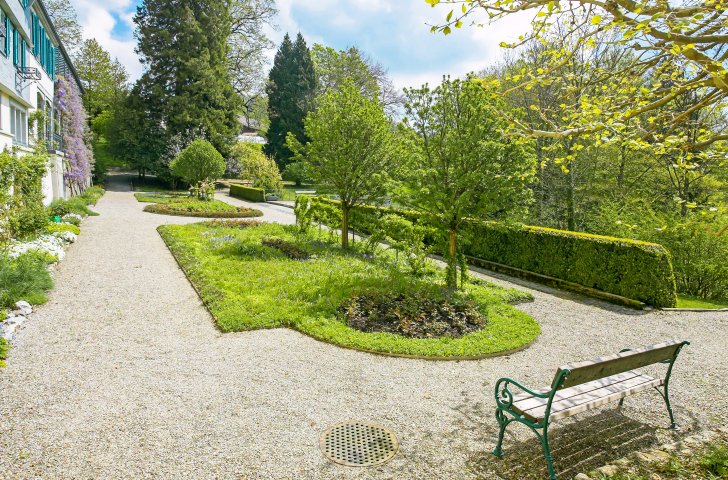 Garten vom Gasthof Gyrenbad bei Turbenthal