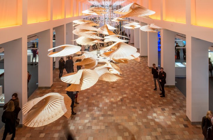 Raum im Museum für Gestaltung Zürich am Standort «Ausstellungsstrasse»